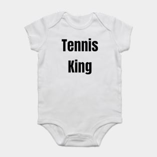 Tennis King Baby Bodysuit